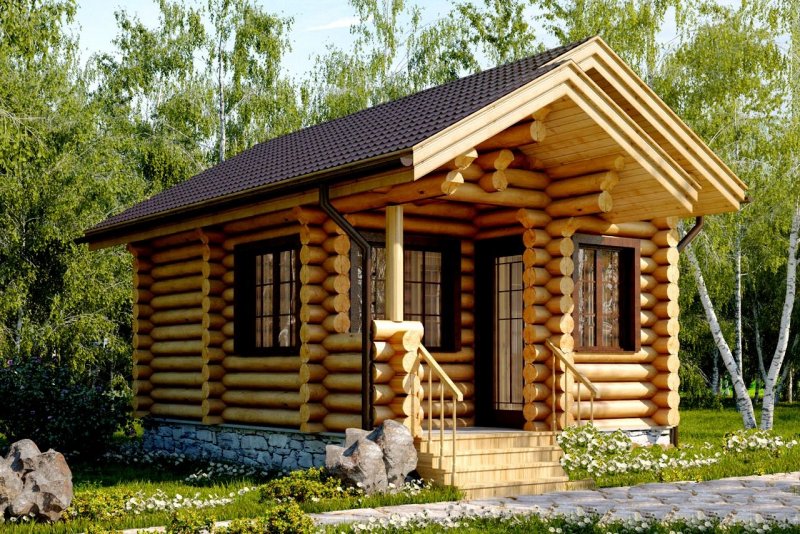 Баня 6*4 из ОЦБ