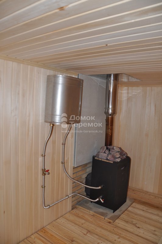 Баня 6х4 отделка внутри