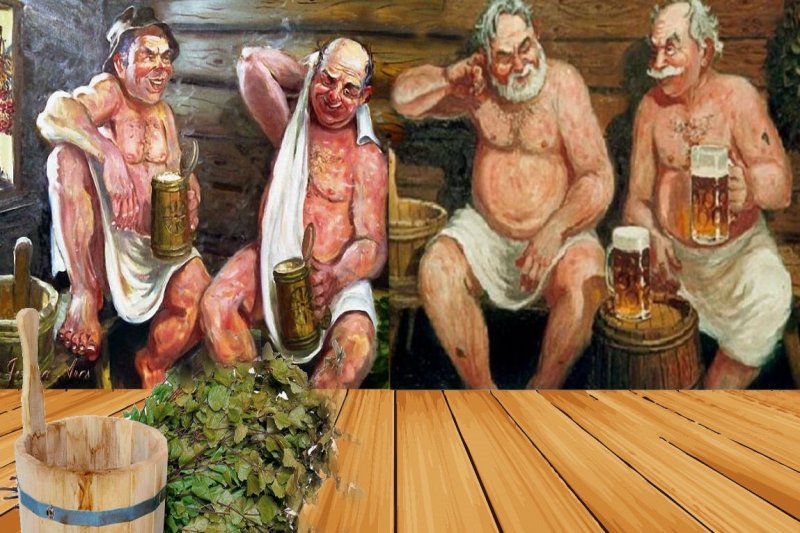 Картины для бани
