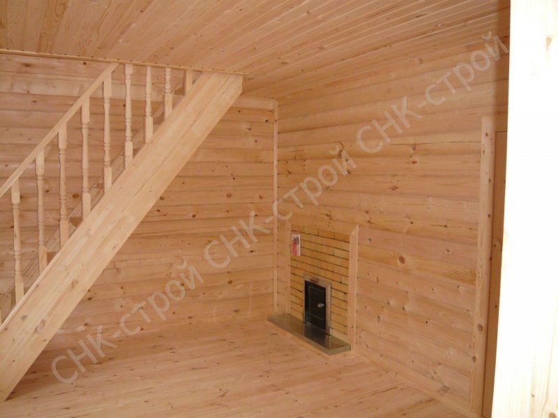 Отделка бани изнутри 4*6