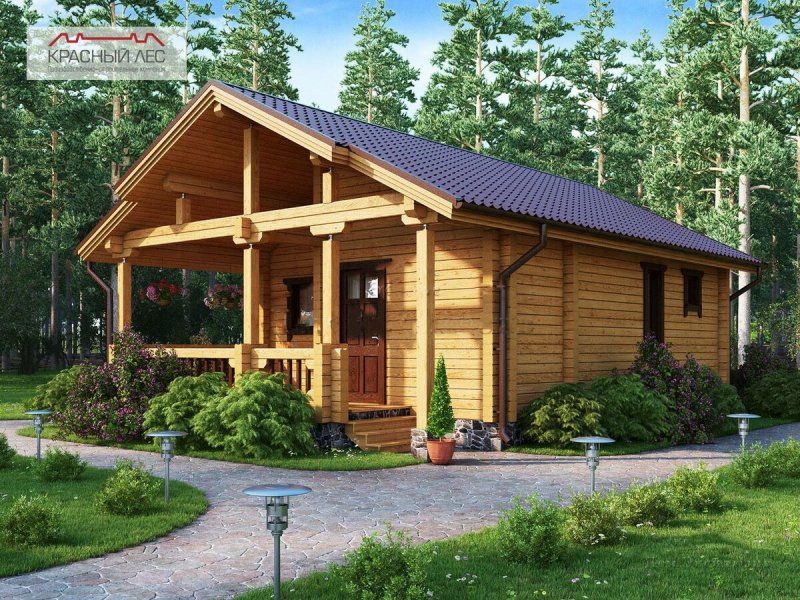 Барн из клееного бруса