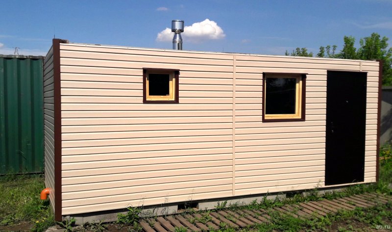 Баня в 20 футовом контейнере