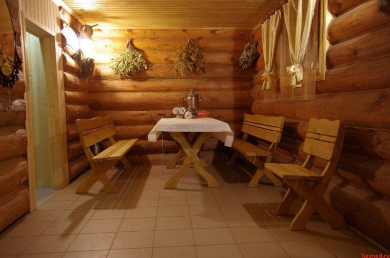 Предбанник в русской бане