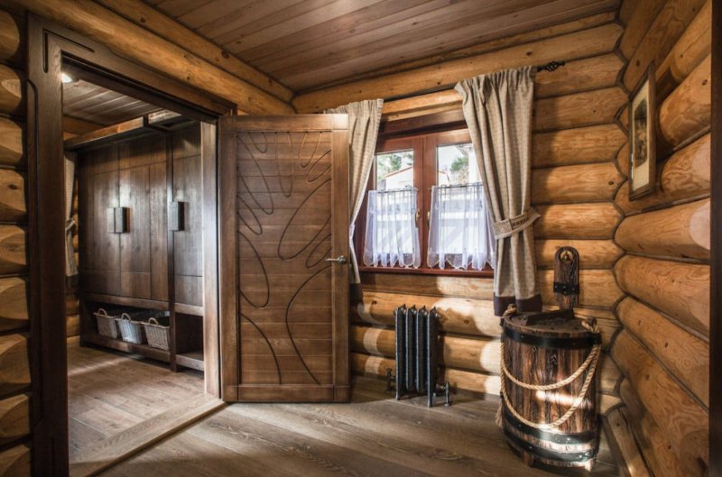 Предбанник внутри (150 фото)