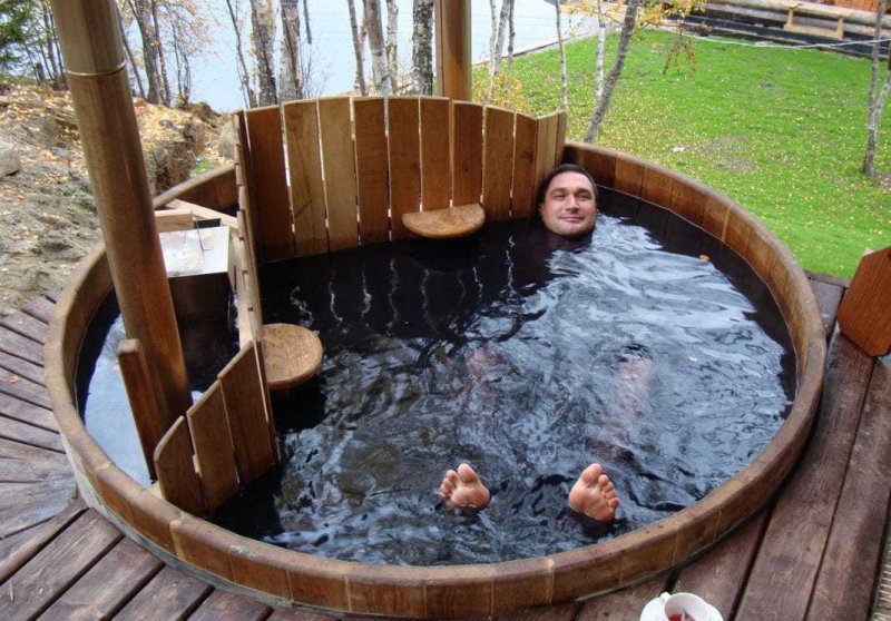 Офуро японская баня