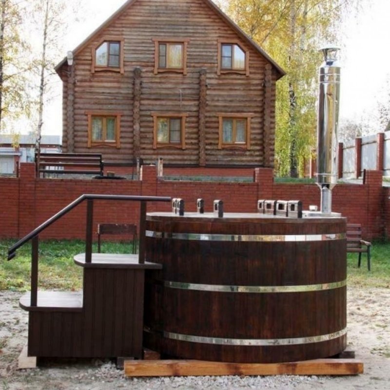 Японская баня на улице