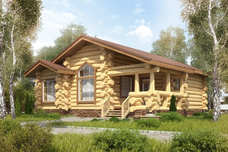 Деревянная баня