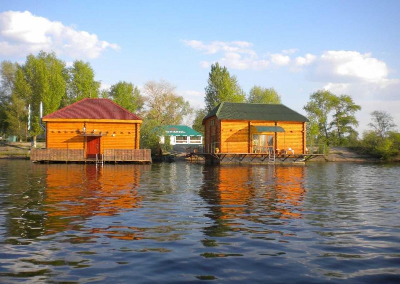 Плавучая баня на воде Екатеринбург