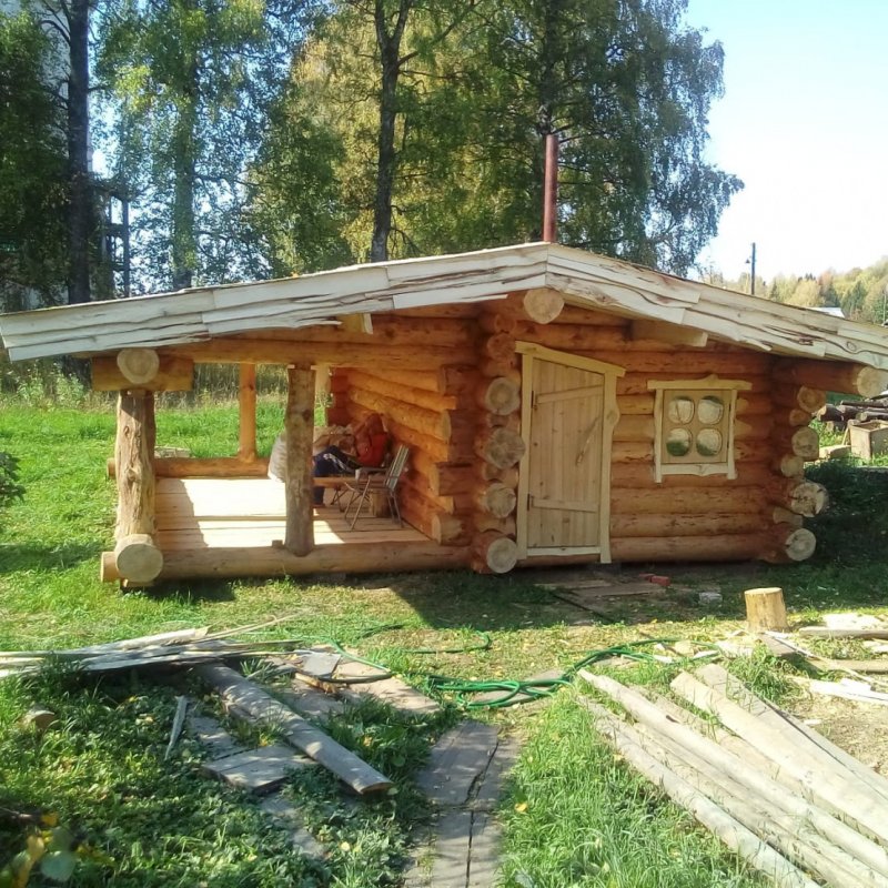 Небольшие Бревенчатые бани
