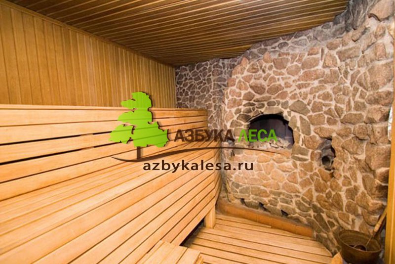 Отделочный материал для стен внутри бани
