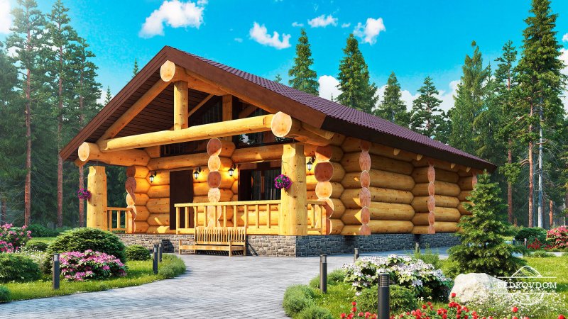 Бани из кедра Городлес