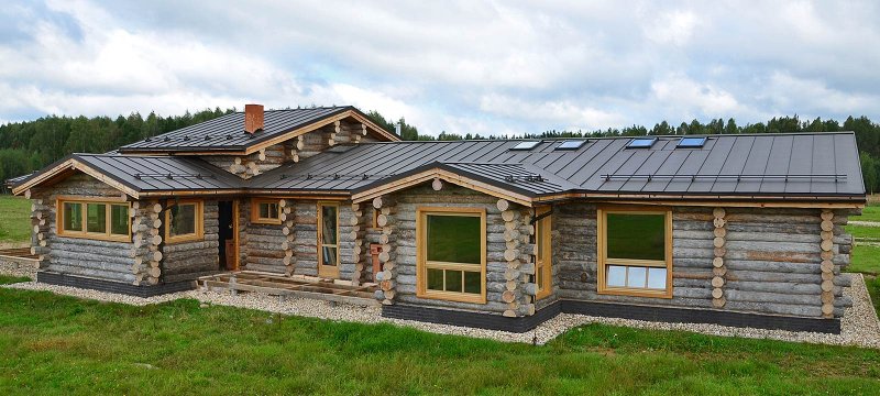 Карельская сосна сруб