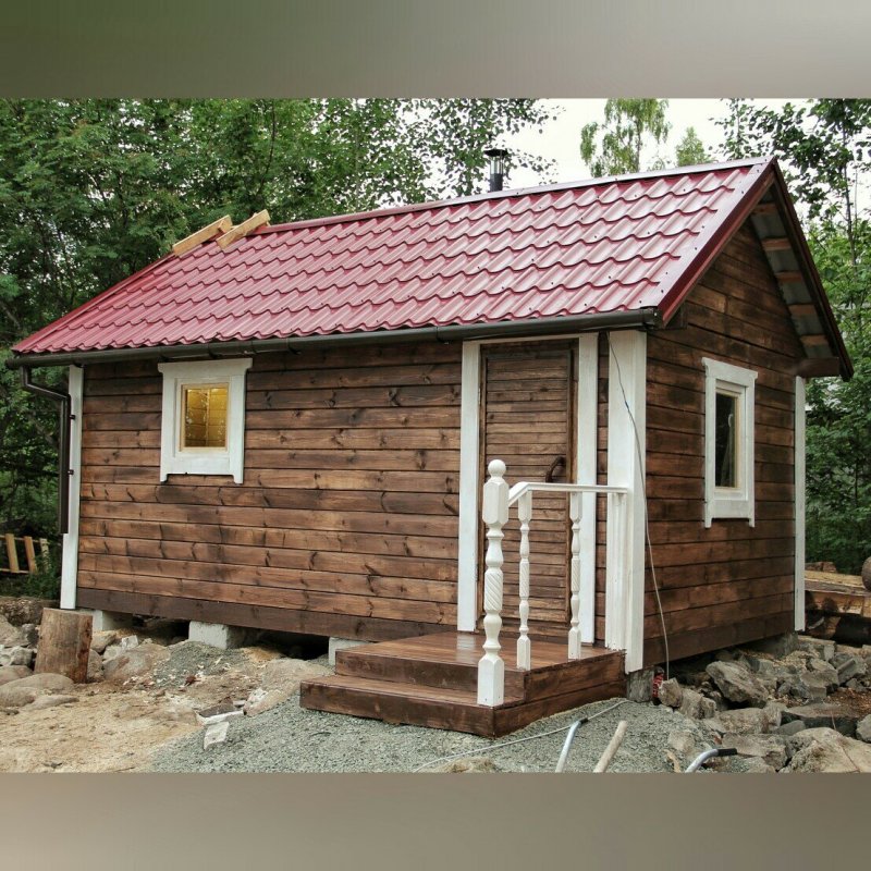 Баня из бруса 3.5х4