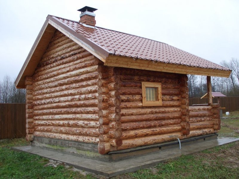 Баня из сруба