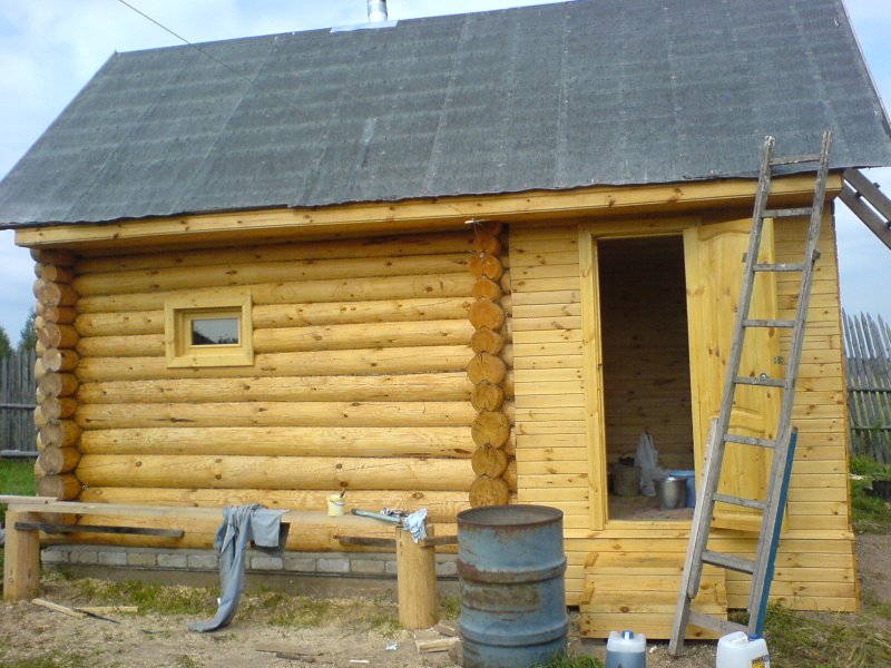 Каркасный предбанник