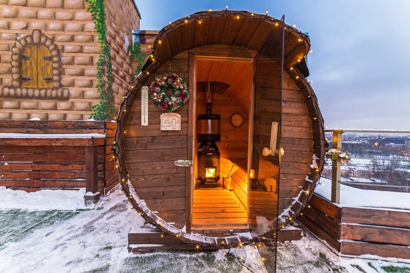 Нестандартные бани