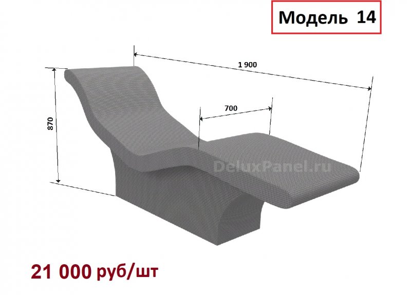 Скамья со спинкой