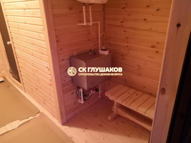 Каркасная баня 2х3 внутренняя отделка