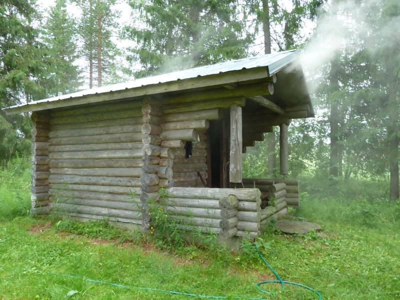 Баня по черному под ключ