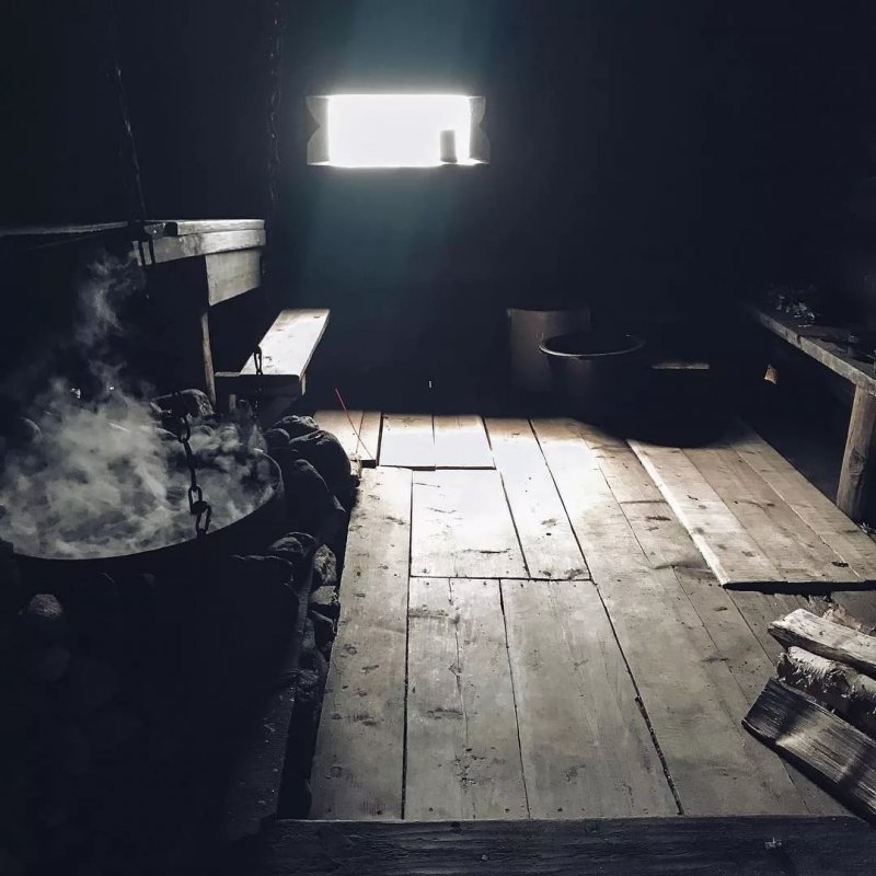 Баня по черному и по белому