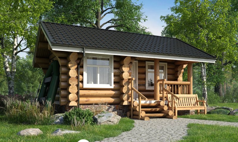 Рубленные бани