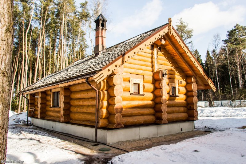 Деревянная баня