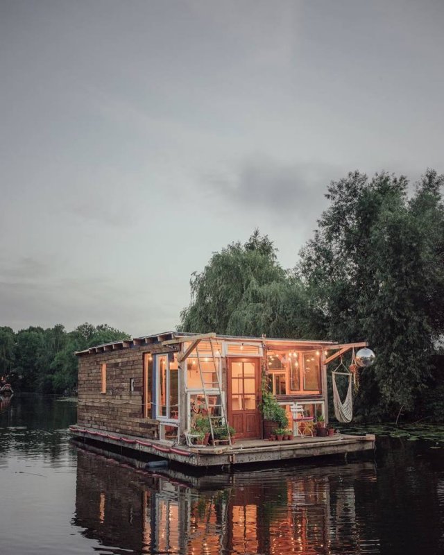 Плавучие домики Корея