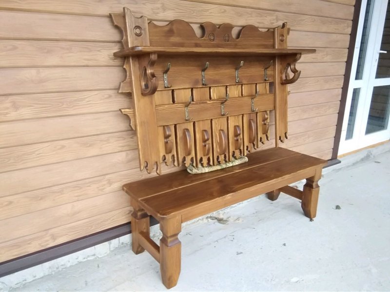 Скамейка в предбанник