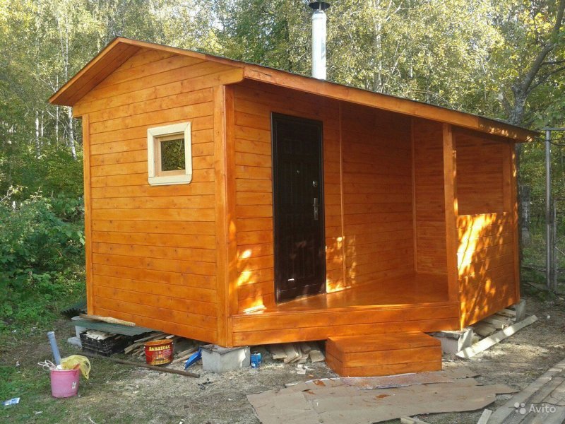 Мини баня Перевозная