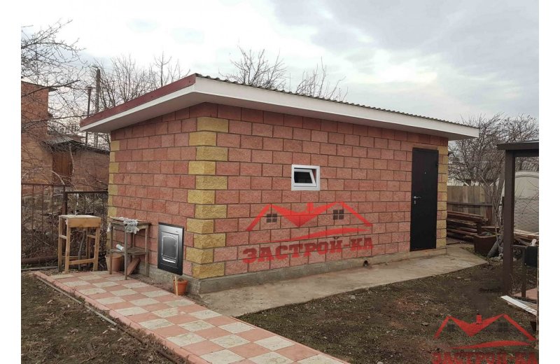 Баня 4/5 газобетон