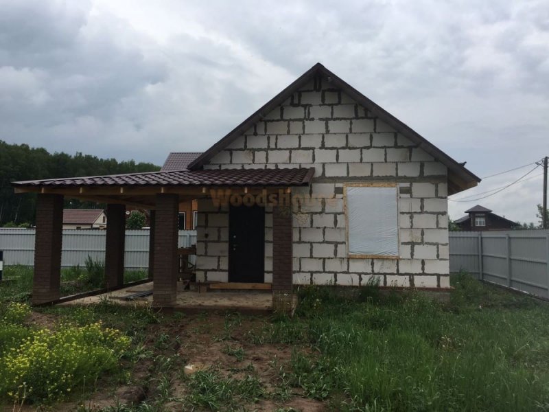 Баня из блоков