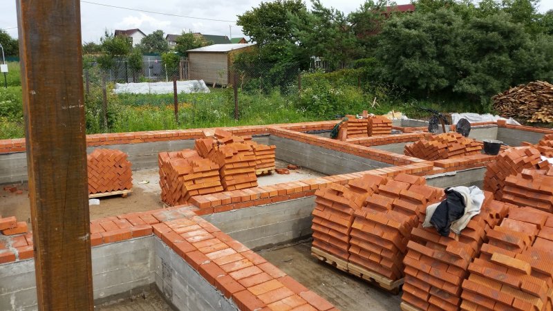 Баня из керамических блоков