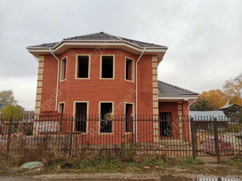 Баня из керамоблоков