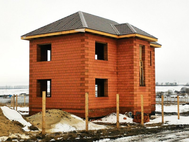Дом из керамических блоков