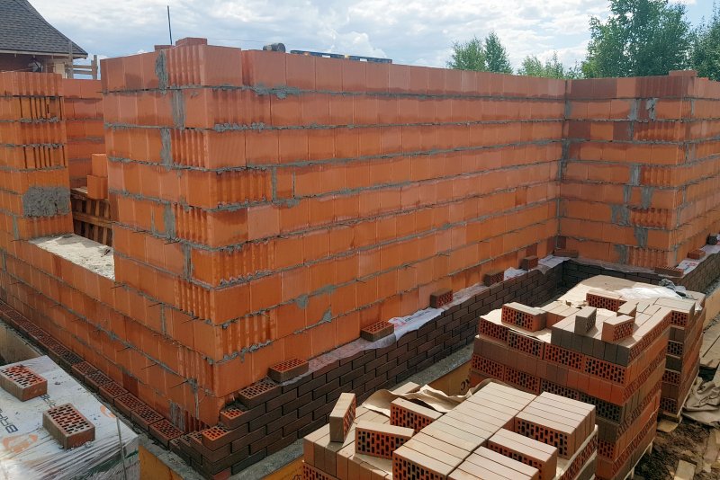 Керамический блок с облицовкой