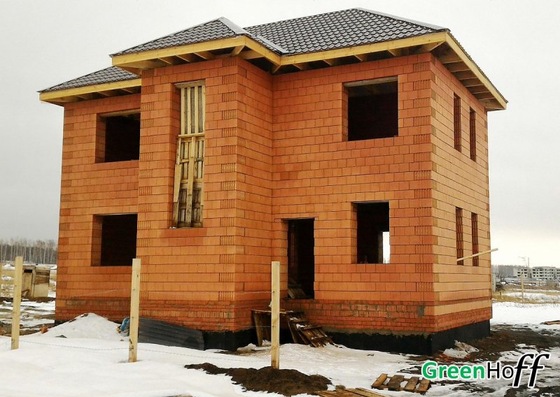 Керамический блок дом