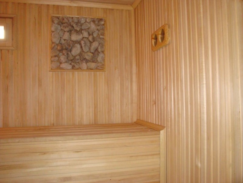 Предбанник вагонка липа