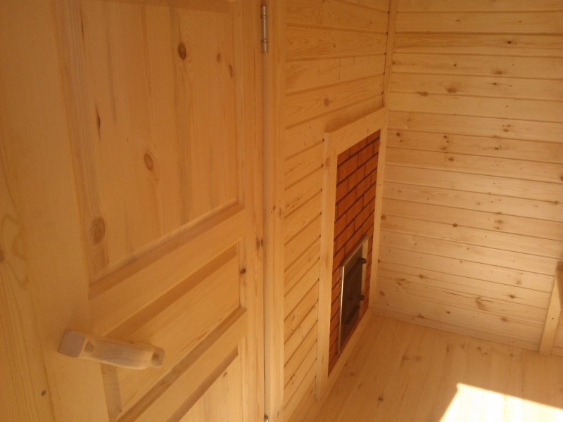 Предбанник в бане 3 на 5