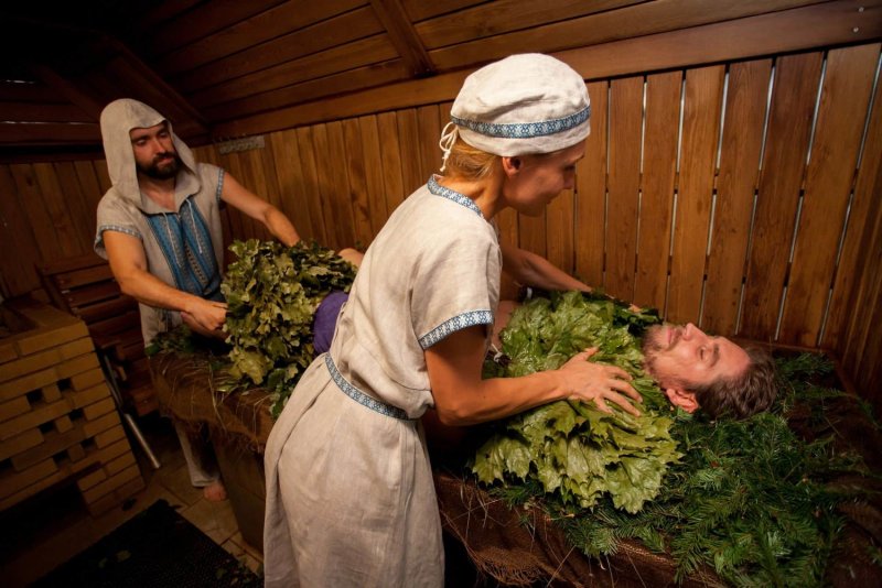 Баня на Руси