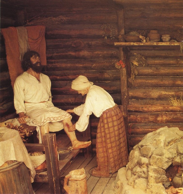 Баня в древней Руси