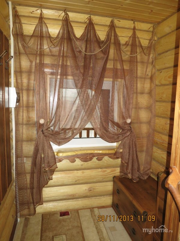 Шторки в баню