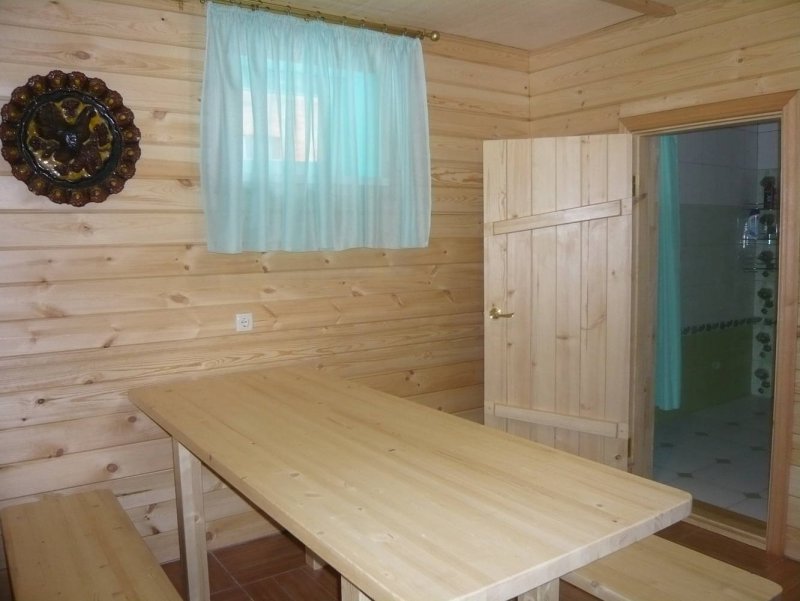 Шторки в предбанник