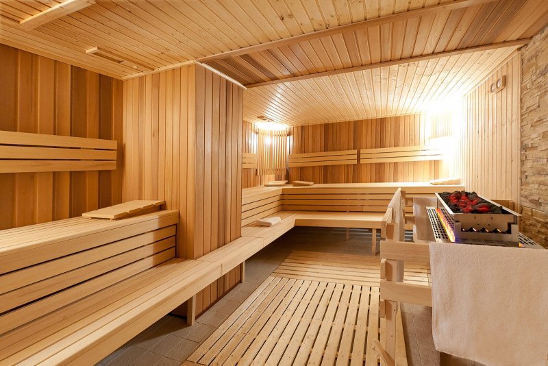 Парная из лиственницы (71 фото)