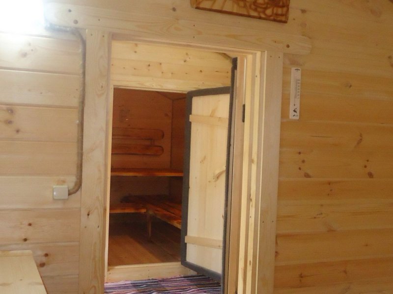 Баня с совмещенной парилкой
