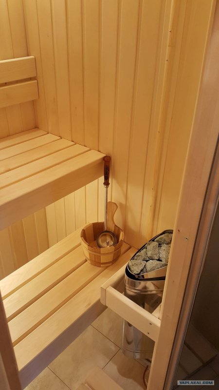 Сауна в кладовке квартиры