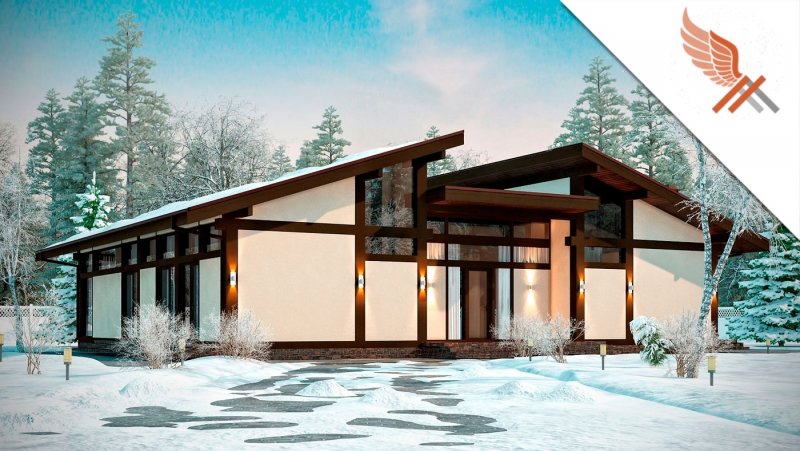 Дом Шале фахверк 50м2