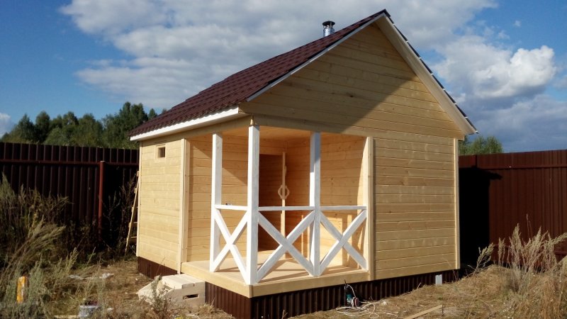 Каркасные бани под ключ