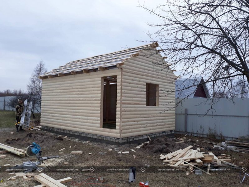 Срок службы каркасной бани