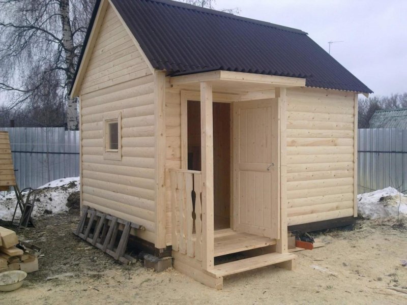 Баня из бруса 3х4 под ключ
