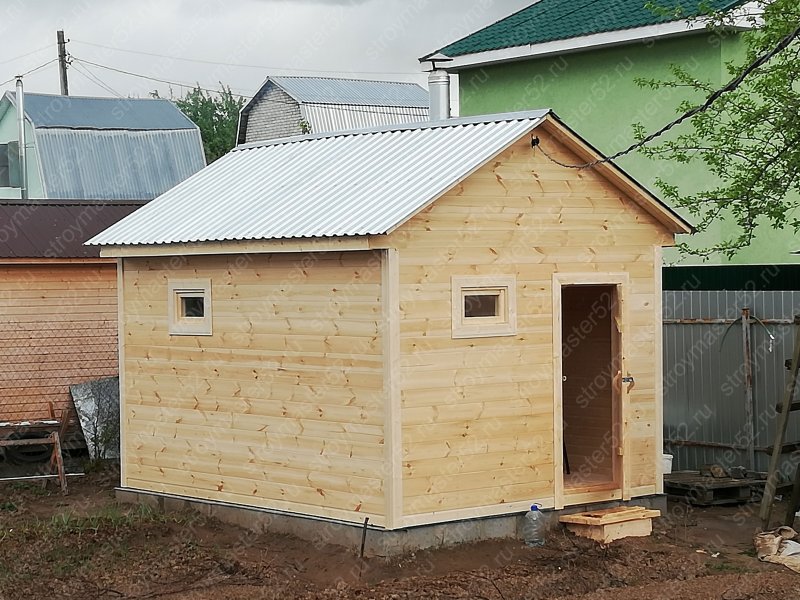 Бани под ключ в Нижегородской